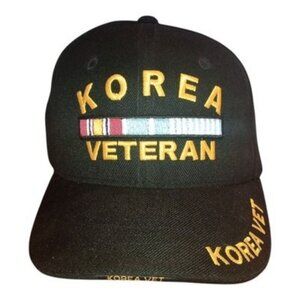 Korea Veteran Embroidered Hat Adjustable Strap back Rapid Dominance